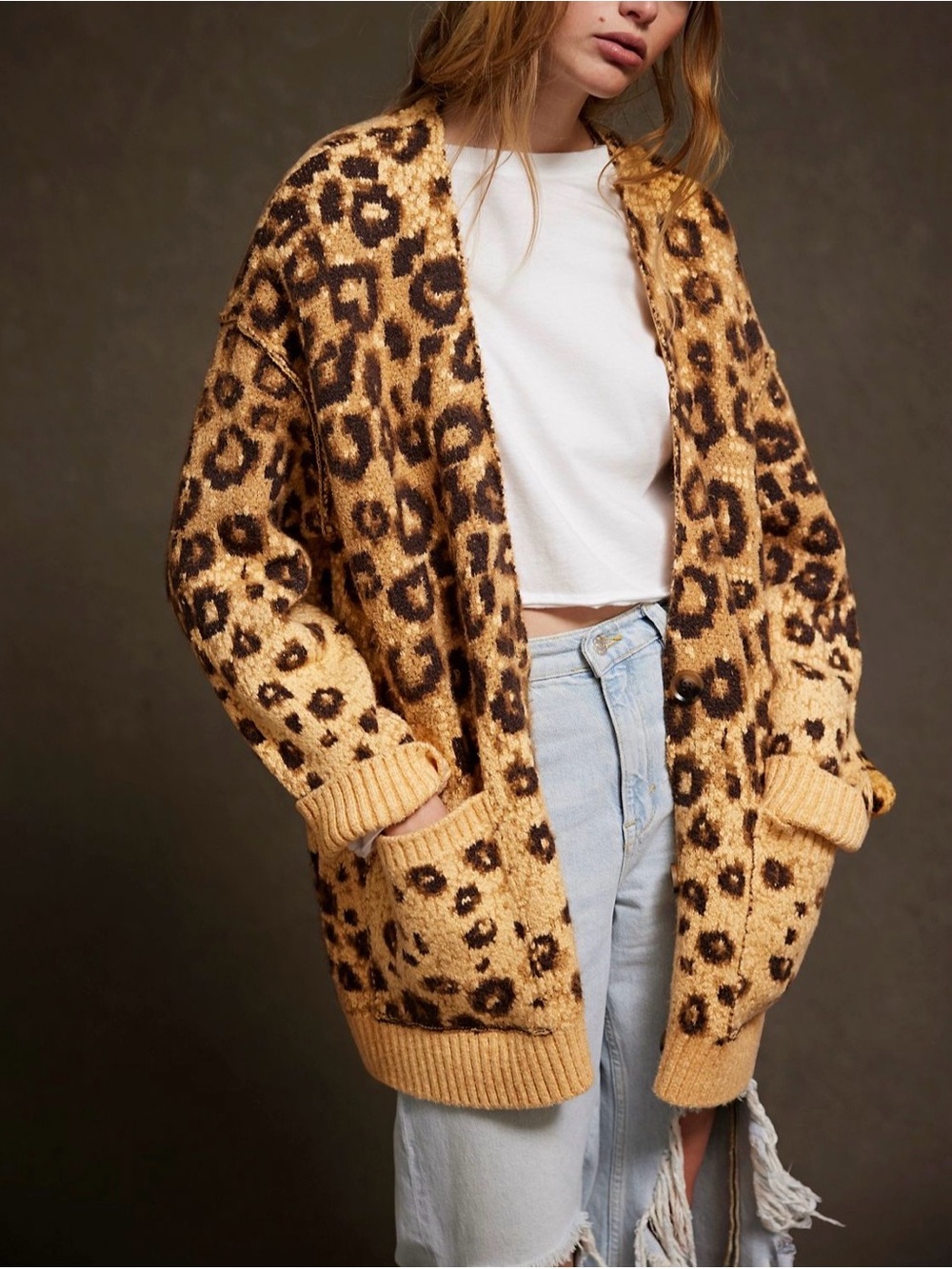 Free People State Side Cardigan Sz S - Picture 3 of 10